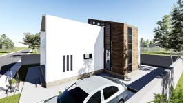 Proiect casa cu mansarda (146 mp) - Atrium
