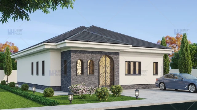 Proiect casa parter (119 mp) - Irma Proiect casa parter (119 mp) - Irma