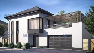 Proiect casa cu etaj (250 mp) - Valera Proiect casa cu etaj (250 mp) - Valera