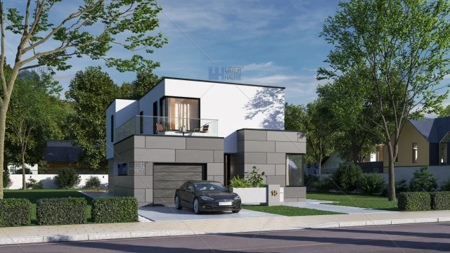 Proiect personalizat casa parter cu etaj - Balotesti Proiect personalizat casa parter cu etaj - Balotesti