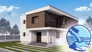 Constructie casa zidarie parter + etaj (171 mp) - Atena Constructie casa zidarie parter + etaj (171 mp) - Atena
