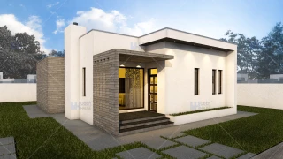 Proiect casa parter (88 mp) - Minimus Proiect casa parter (88 mp) - Minimus