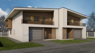 Proiect duplex parter + mansarda (390 mp) - Teea