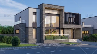 Proiect casa parter + etaj (185mp) - Rivena Proiect casa parter + etaj (185mp) - Rivena