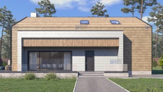 Proiect casa cu etaj (210 mp) - Naruto Proiect casa cu etaj (210 mp) - Naruto