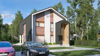 Proiect casa cu etaj (150 mp) - Vindia Proiect casa cu etaj (150 mp) - Vindia