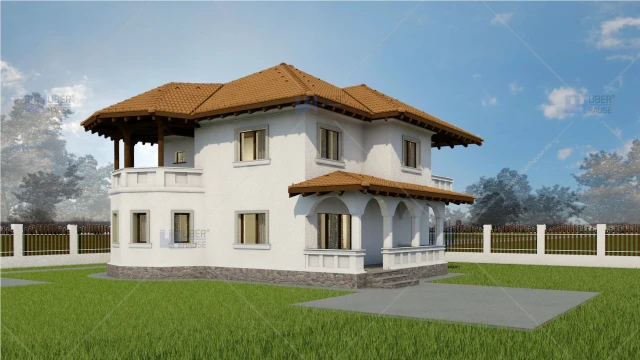 Proiect casa parter + etaj (144 mp) - Towera Proiect casa parter + etaj (144 mp) - Towera