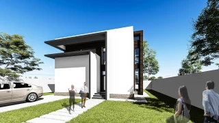 Proiect casa parter + etaj (110 mp) - Norra Proiect casa parter + etaj (110 mp) - Norra