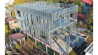 Proiect casa parter + etaj (236 mp) - structura metalica Dragomiresti-Deal, Ilfov Proiect casa parter + etaj (236 mp) - structura metalica Dragomiresti-Deal, Ilfov