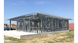 Proiect casa parter (162 mp) - structura metalica Sanmartin, Bihor Proiect casa parter (162 mp) - structura metalica Sanmartin, Bihor